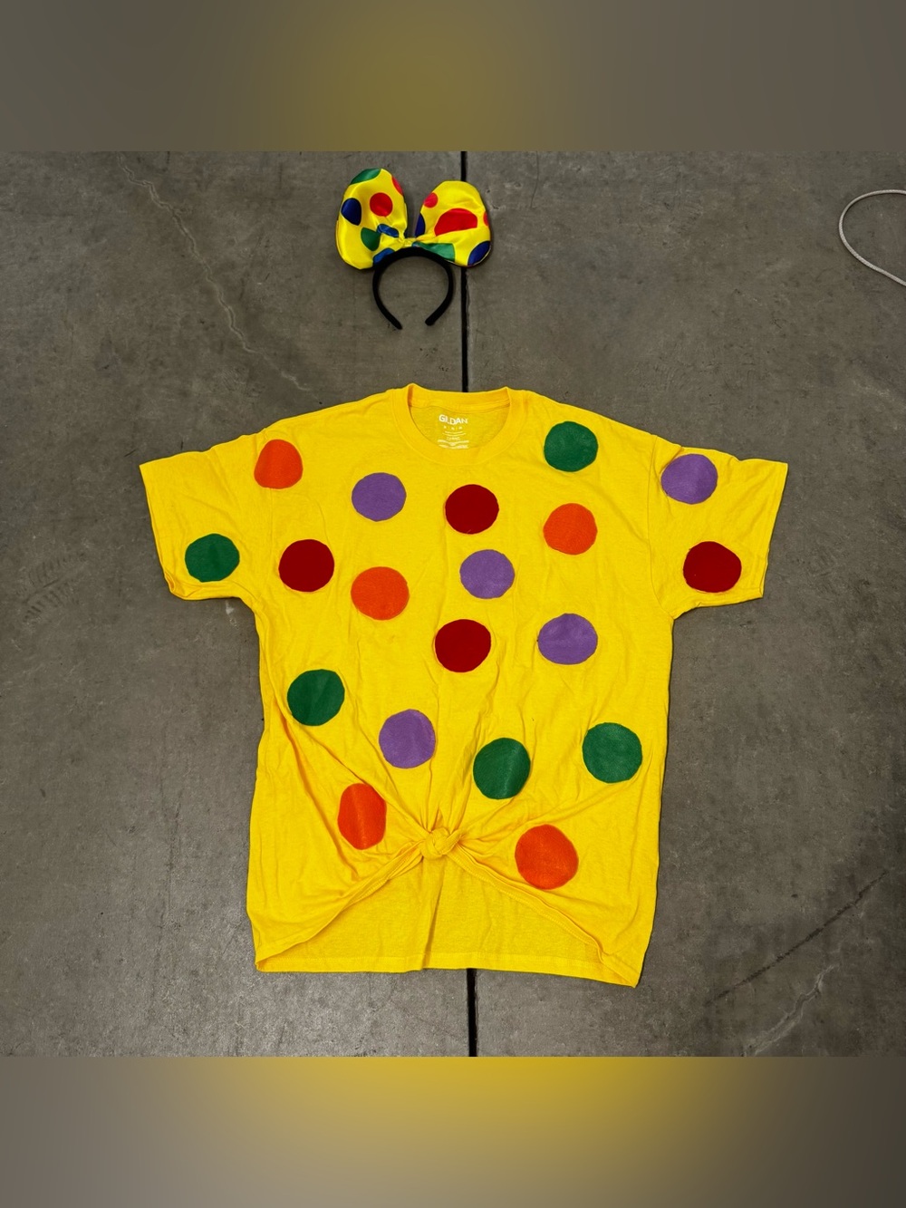 Homemade Clown Halloween Costume